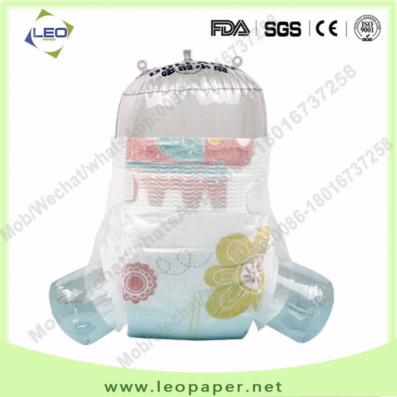 KISSME brand disposable ultra thin extra soft OEM  baby diapers factory 3