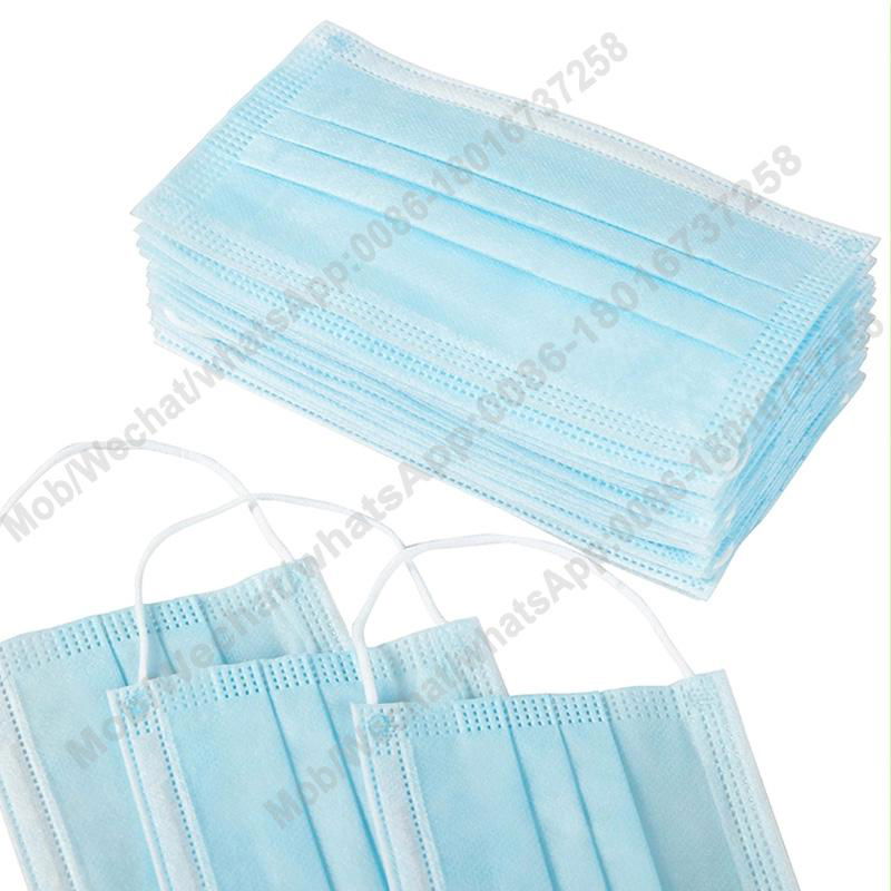 wholesalel 3ply mask disposable protective mask factory 2