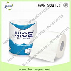 Factory Wholesale tissue paper OEM Virgin Pulp Soft Toilet Paper for Sale