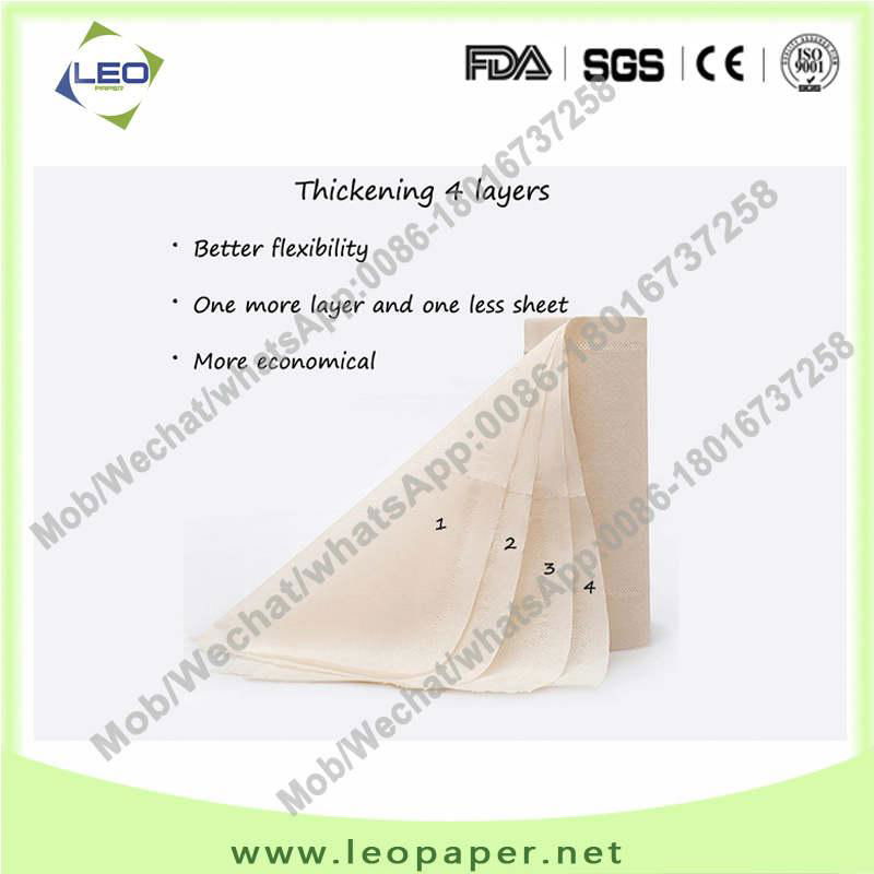  Factory Wholesale tissue paper OEM Virgin Pulp Soft Toilet Paper for Sale 2