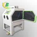 Wet Sandblasting machine Box type liquid dustless blasting equipment 2