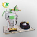 Environmental protection dustless mobile sandblasting machine sandblasting pot 5