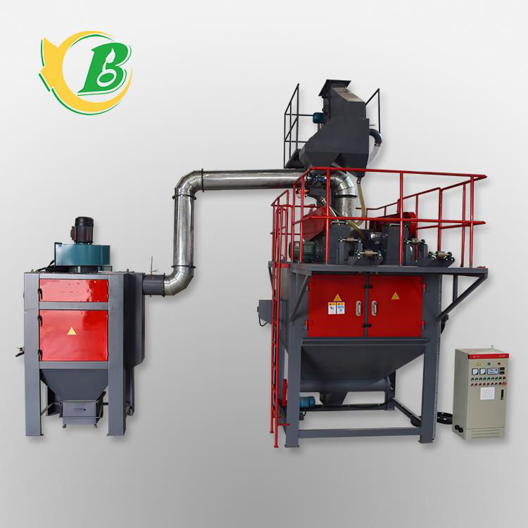 Anchor chain shot blasting machine,Iron chain shot blasting equipment