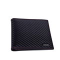 RFID blocking ultra-thin leather carbon fiber wallet  1