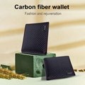 RFID blocking ultra-thin leather carbon fiber wallet  4