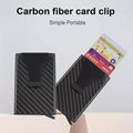 Back Pocket ID Carbon Fiber Card Holder
