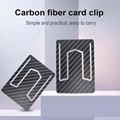 Customization Minimalist MIni size carbon fiber slim card holder for credit card 1