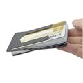 Customization Minimalist MIni size carbon fiber slim card holder for credit card 4