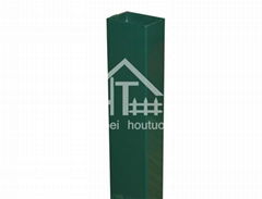 Widely Used Easy Installation Steel Pipe Square Post