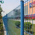 Dark Green 3D Curved Security Welded Wire Fence 5