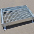 Hot Dipped Galvanized Platform Serrated Steel Grating 4