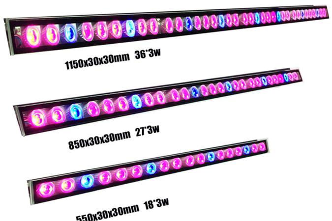 4ft 3ft 2ft Led Grow Light Plants With IP65 Water Proof And All Aluminum Materia