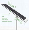 4000LM 50W Solar LED street light Irobot (Self cleaning) 1