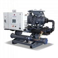 Industry Water chilling equipment 50RT water cooled water chiller