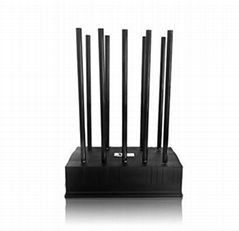 TX100 2020 New 10 bands Table desk Cell phone jammer