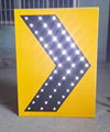 Solar traffic led sign 1