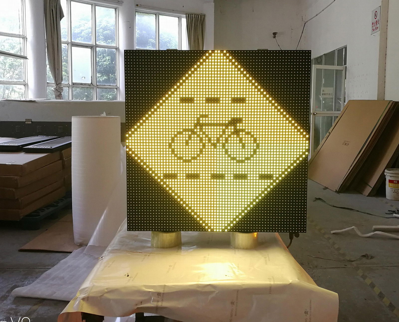 Traffic led sign