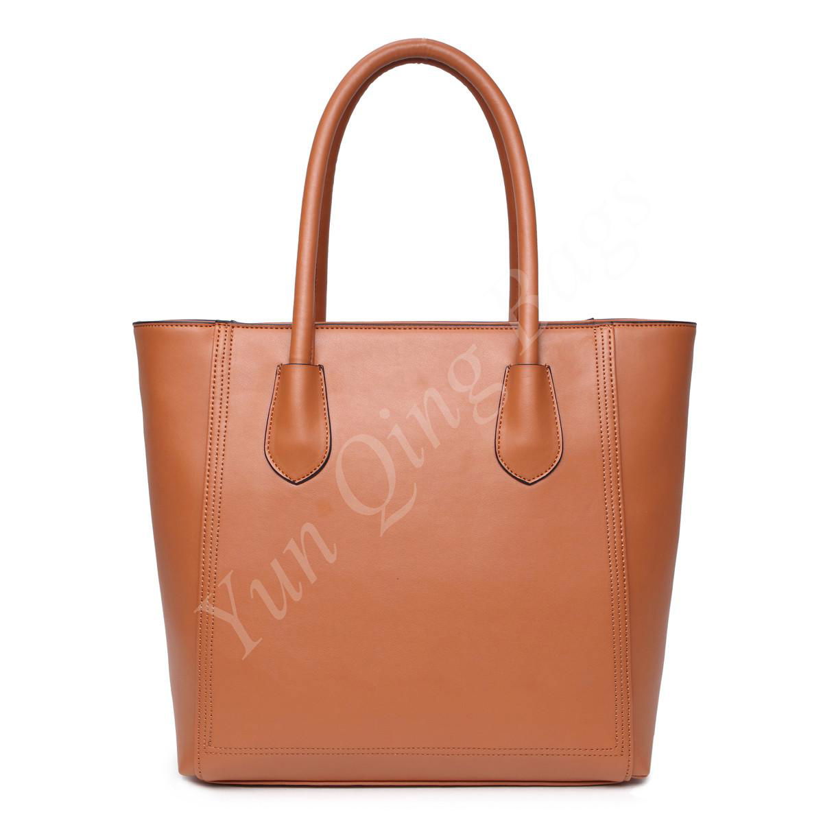 CLASSIC VERTICAL SHOPPING TOTE HANDBAG