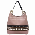 LADY HANDBAG WITH WEBBING DECOR 1