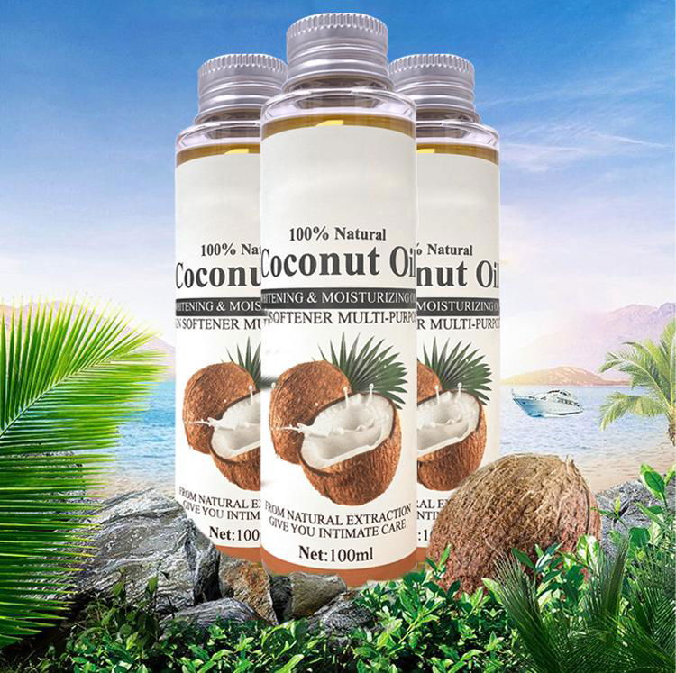 100 ml Organic Fractionated Hair Beauty Oil Skin Moisturizer Virgin Coconut oil