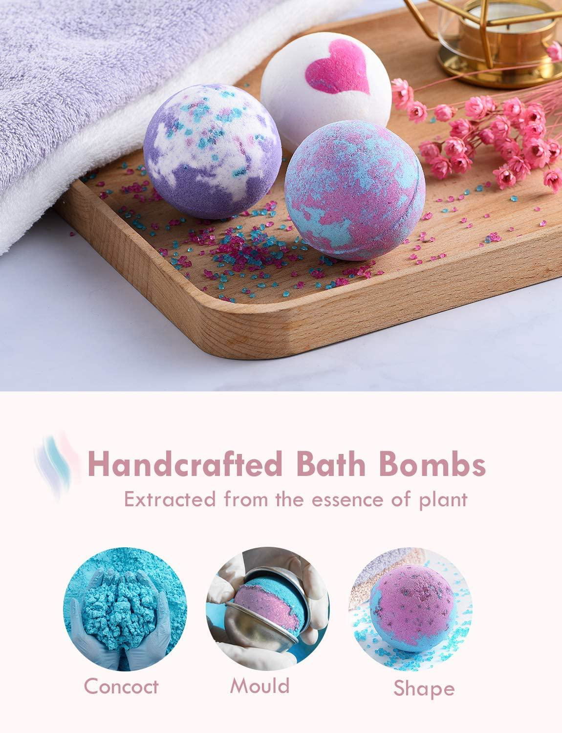 Custom Organic Private Label Bath Bubble Ball Essential Oil Bath Bomb  4