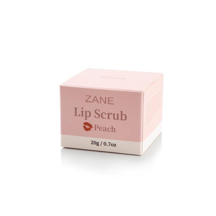 Private label OEM ODM 20g peach lip exfoliator pink lip scrub for dry chapped li 5