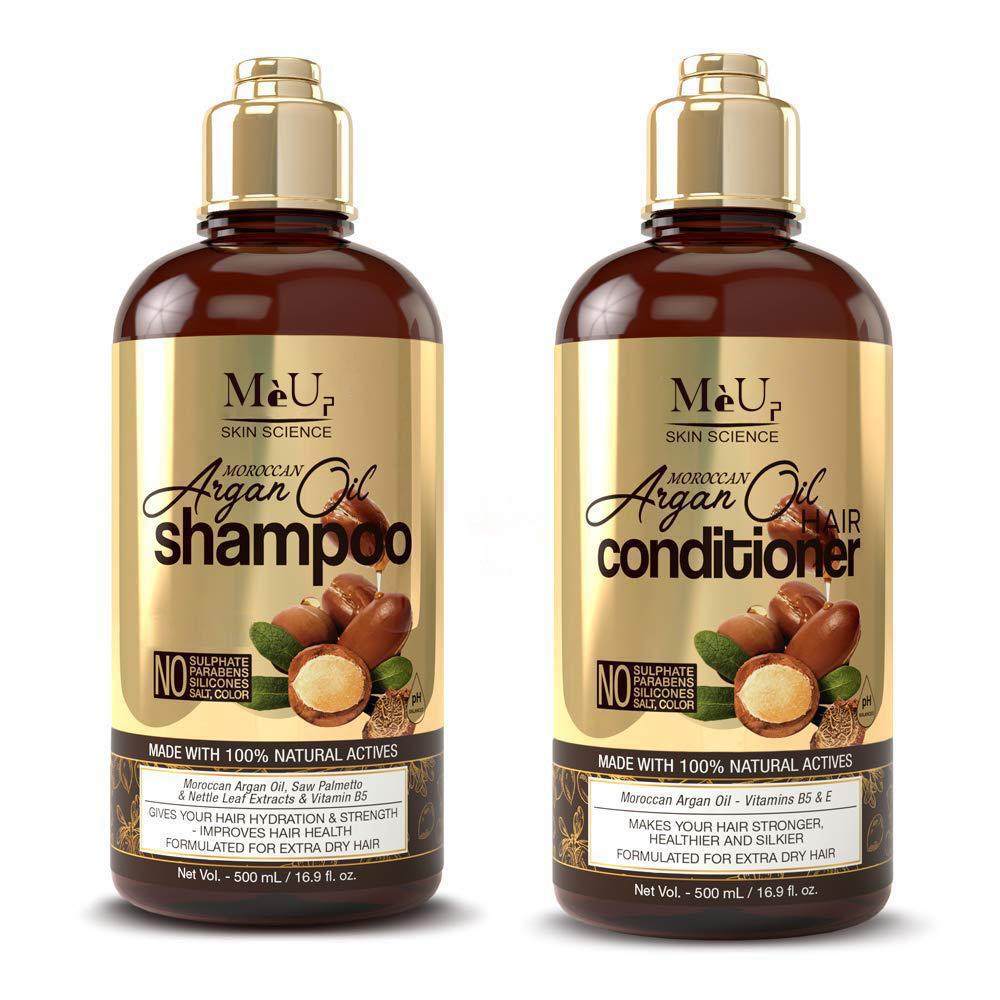 Private Label 100% Natural Pure Organic Sulphate Free Argan oil Shampoo Conditio