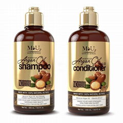 Private Label 100% Natural Pure Organic Sulphate Free Argan oil Shampoo Conditio