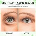 Private label green tea anti aging anti wrinkle eye treatment collagen eye patch 4