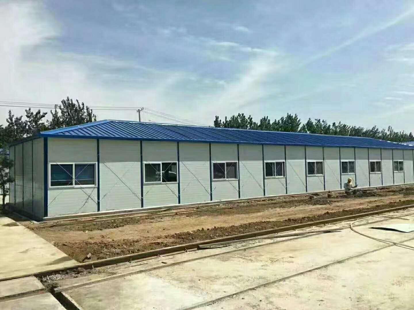 山西長治保暖活動房可拆卸回收彩鋼房崗亭圍擋 3