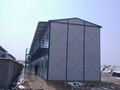 临汾蒲县可回收岩棉板活动房 曲沃工地用组装式活动房 4