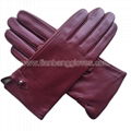 Classic women's  Lambskin nappa Leather Gloves 1
