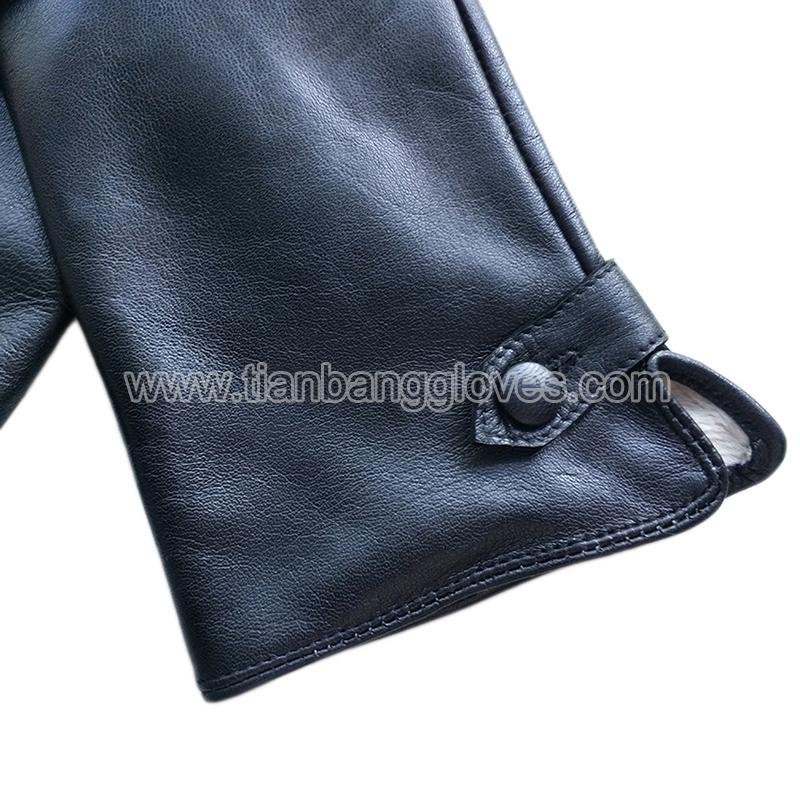 Classic women's  Lambskin nappa Leather Gloves 5