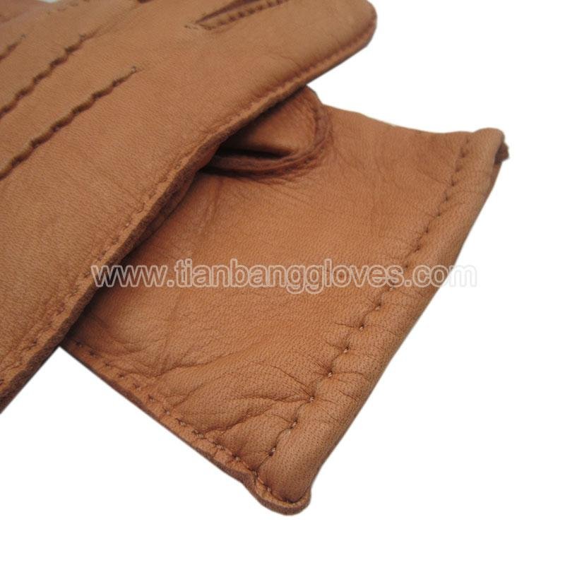 classic handsewn deerskin men's leather gloves 5