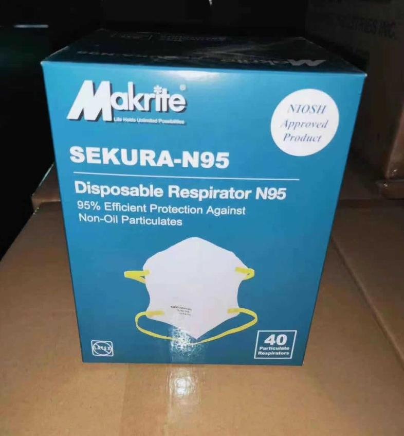 Makrite n95 Disposable Filter 3-ply Face Protective Cover 100% approval FDA 510K 4