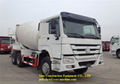 Sinotruk HOWO 6x4 8m3 Concrete Mixer Truck 371hp
