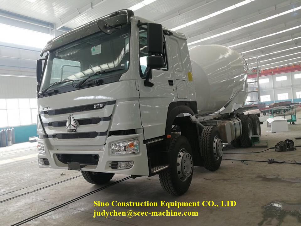 Sinotruk HOWO 6x4 8m3 Concrete Mixer Truck 371hp 4