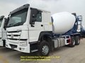 Sinotruk Howo 6x4 12m3 Concrete Mixer Truck with Engine 371hp 
