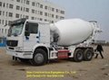Sinotruk Howo 6x4 12m3 Concrete Mixer Truck with Engine 371hp  2