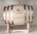 5L oak barrel wine barrel without liner wooden wine barrel mini barrel  1