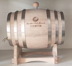 5L oak barrel wine barrel without liner wooden wine barrel mini barrel