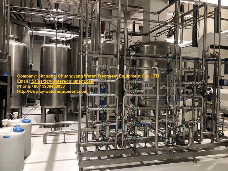 3000 Liter-H Double Reverse Osmosis System for pharmaceutica water 
