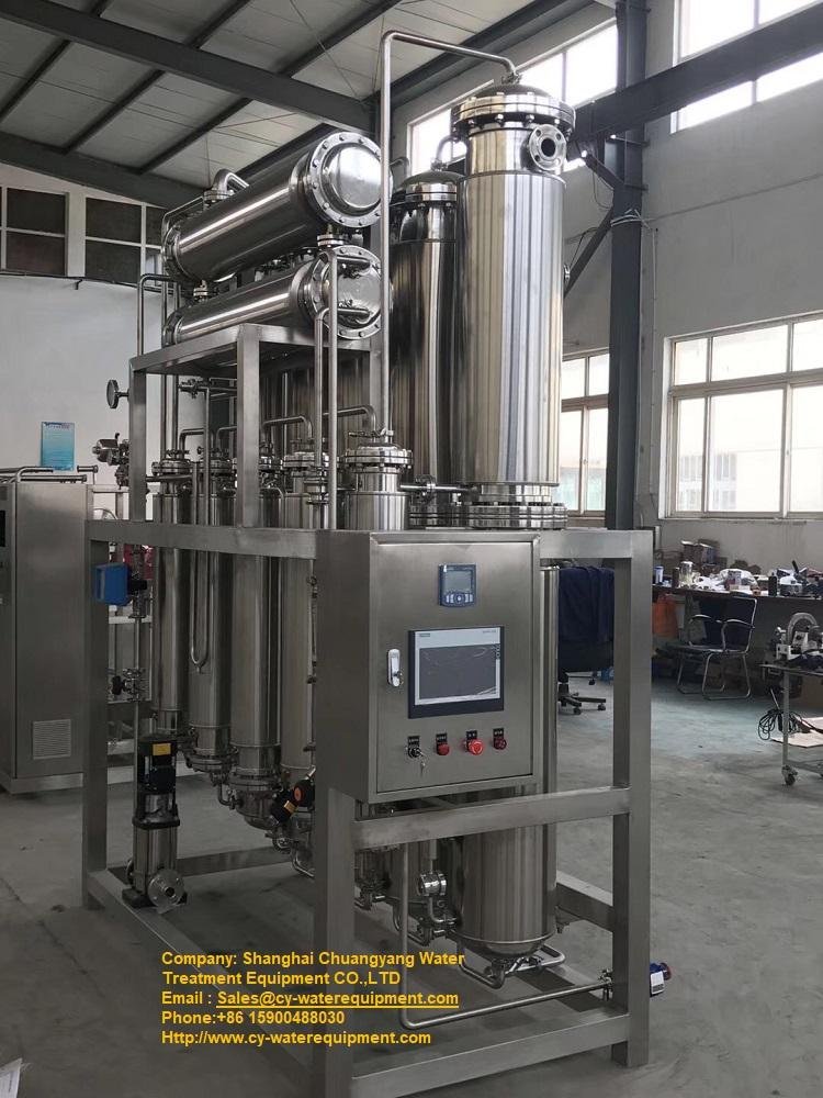 Multi column distillation plant For Water For Injection 