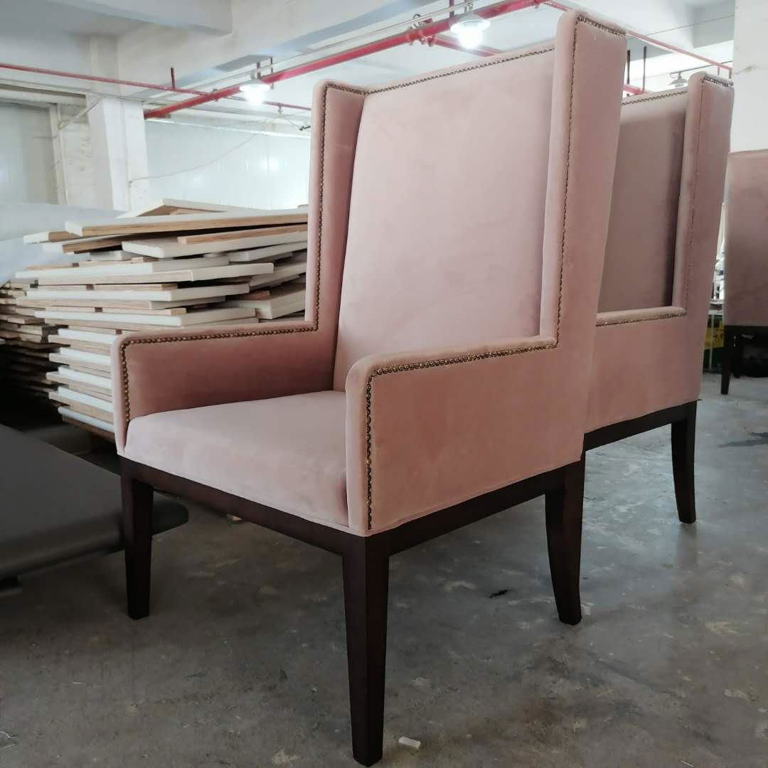 Ronghetai hotel sofa chair High quality sofa chair with customizable high qualit 2