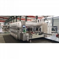 Fully Automatic High- Speed Flexo INK Printing Slotting Die Cutting Machine 1