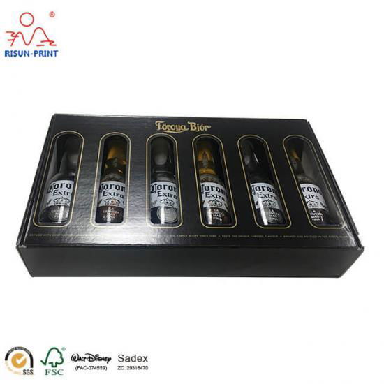 6 Pack Beer Bottles Corrugated Wine Carton Boxes 4