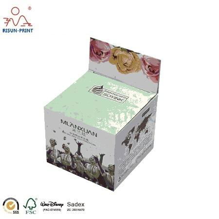 Paper Box Printing UV Coating Elegant Packaging Cosmetic Box 4