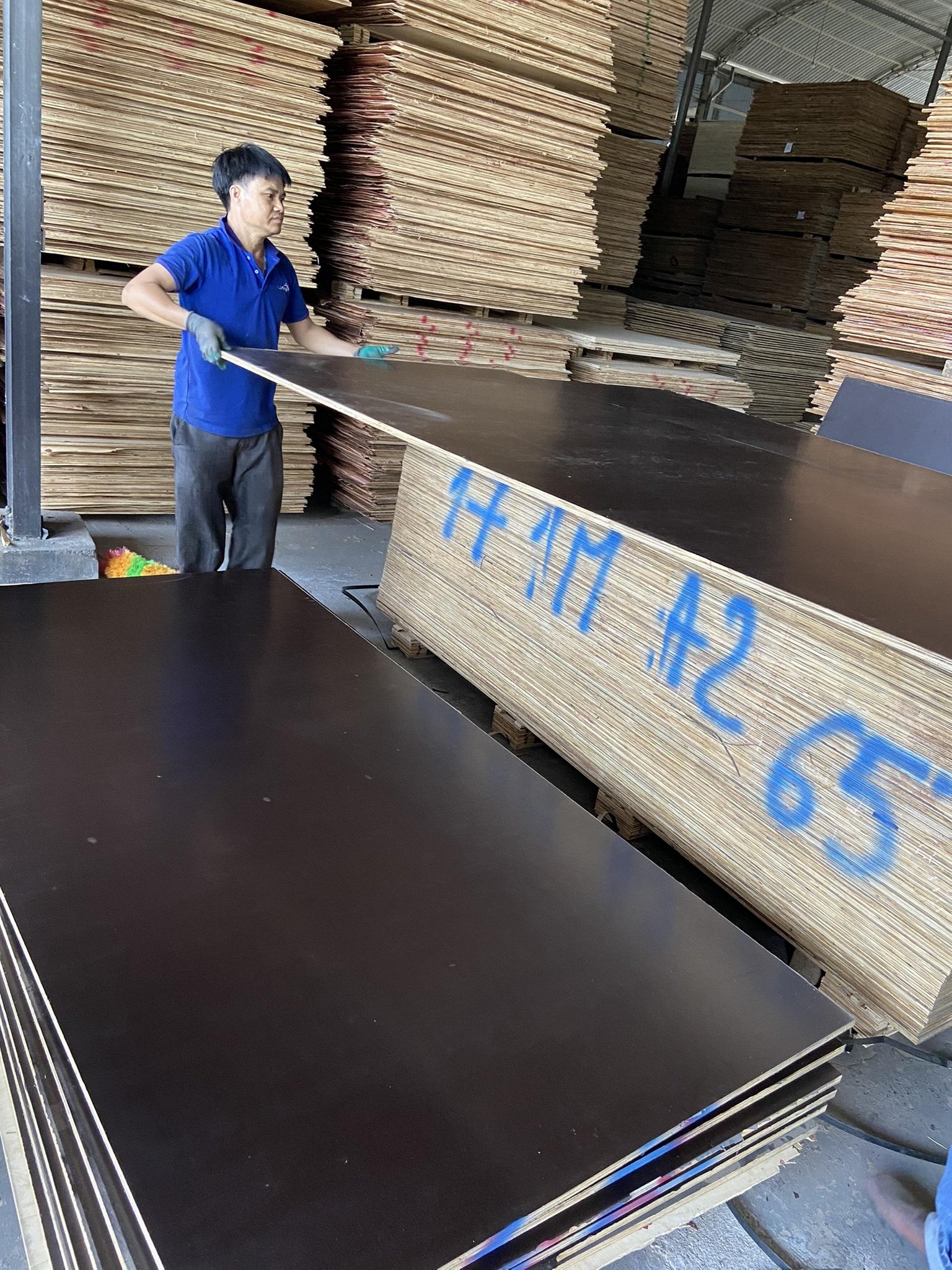 18mm WBP melamine 15% plywood for construction 3