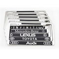 American stainless steel carbon fiber license plate frame     