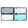 Plastic metal ul license plate frame     Ul plastic license plate frame  